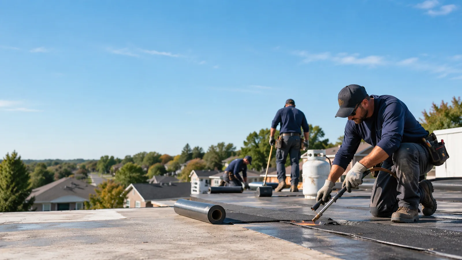 Flat Roof Leak Repair providers in Des Moines, IA